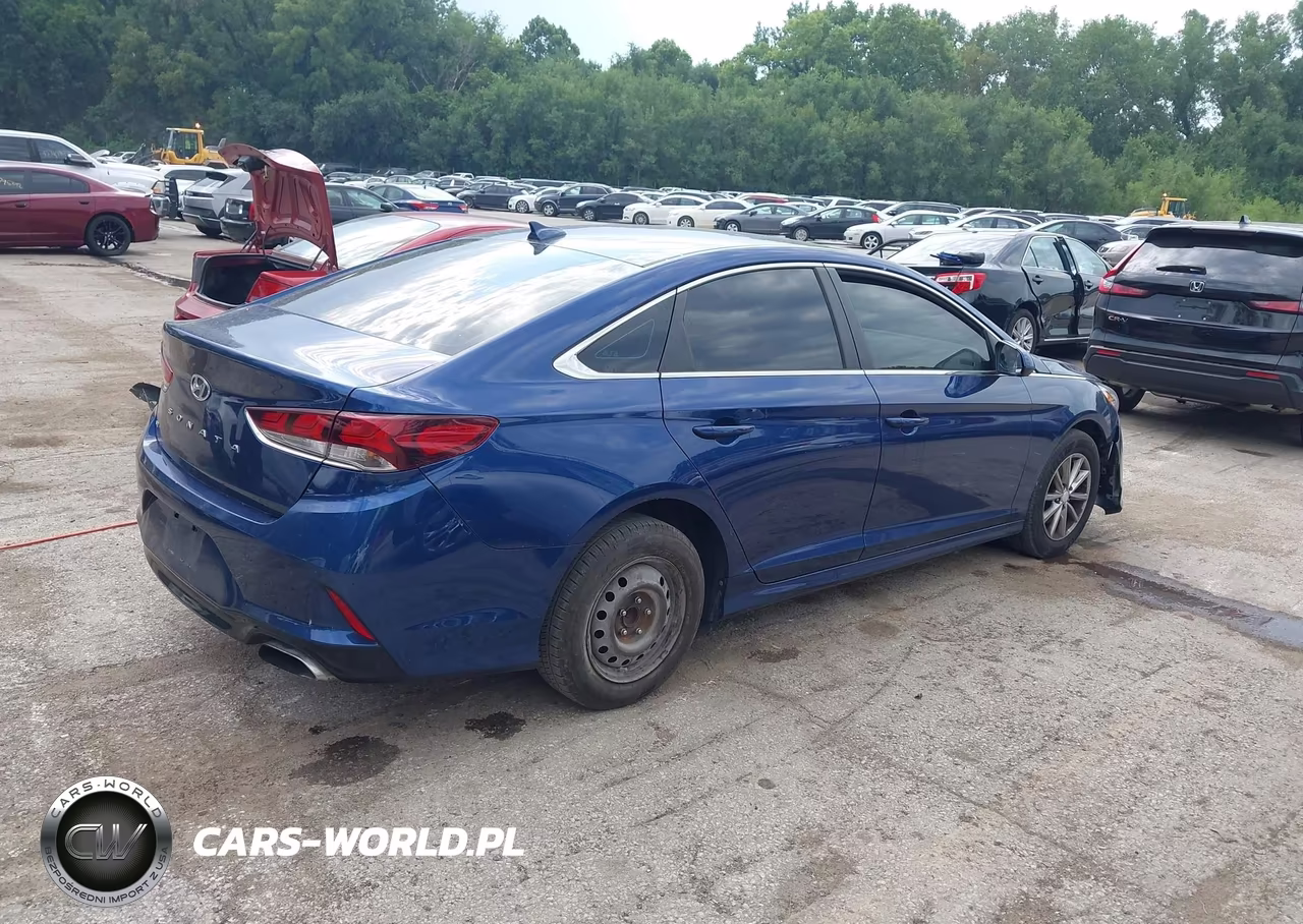 2018 Hyundai Sonata Se VIN:5NPE24AF0JH680481 - 4