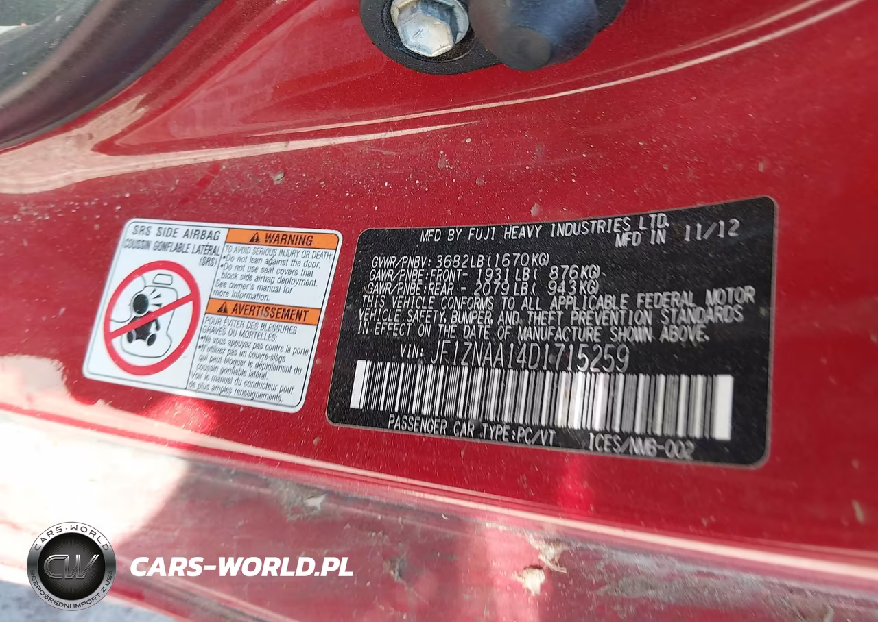 2013 Scion Fr-S VIN:JF1ZNAA14D1715259 - 9