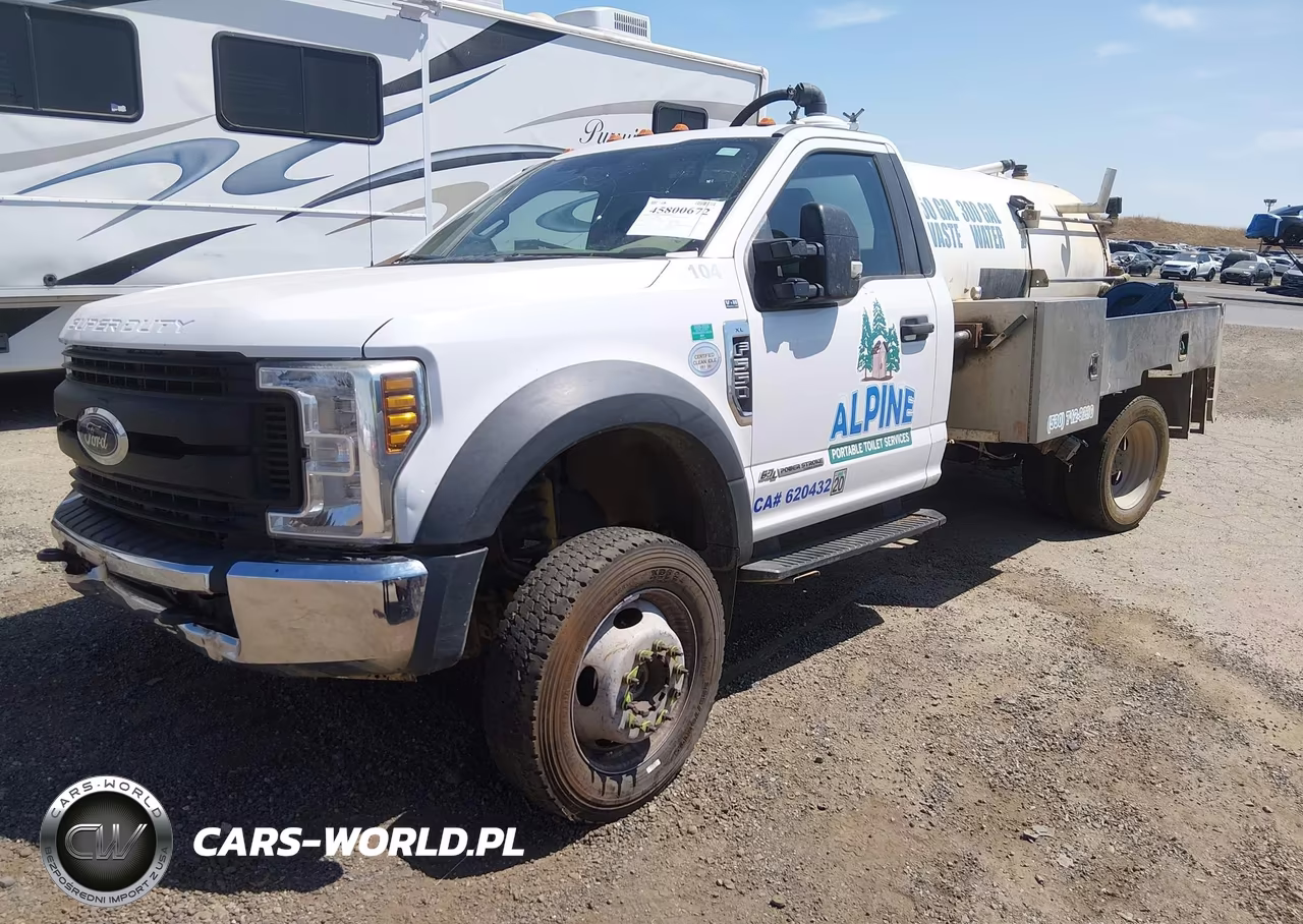 2019 Ford F-550 Chassis Xl VIN:1FDUF5HT2KEF21038 - 2