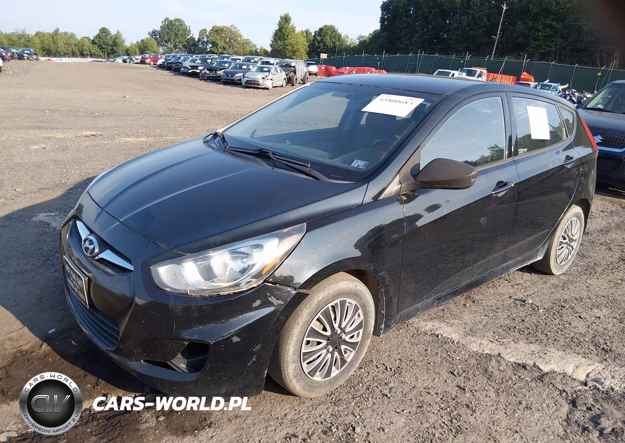 2013 Hyundai Accent Gs VIN:KMHCT5AE1DU116314 - 2