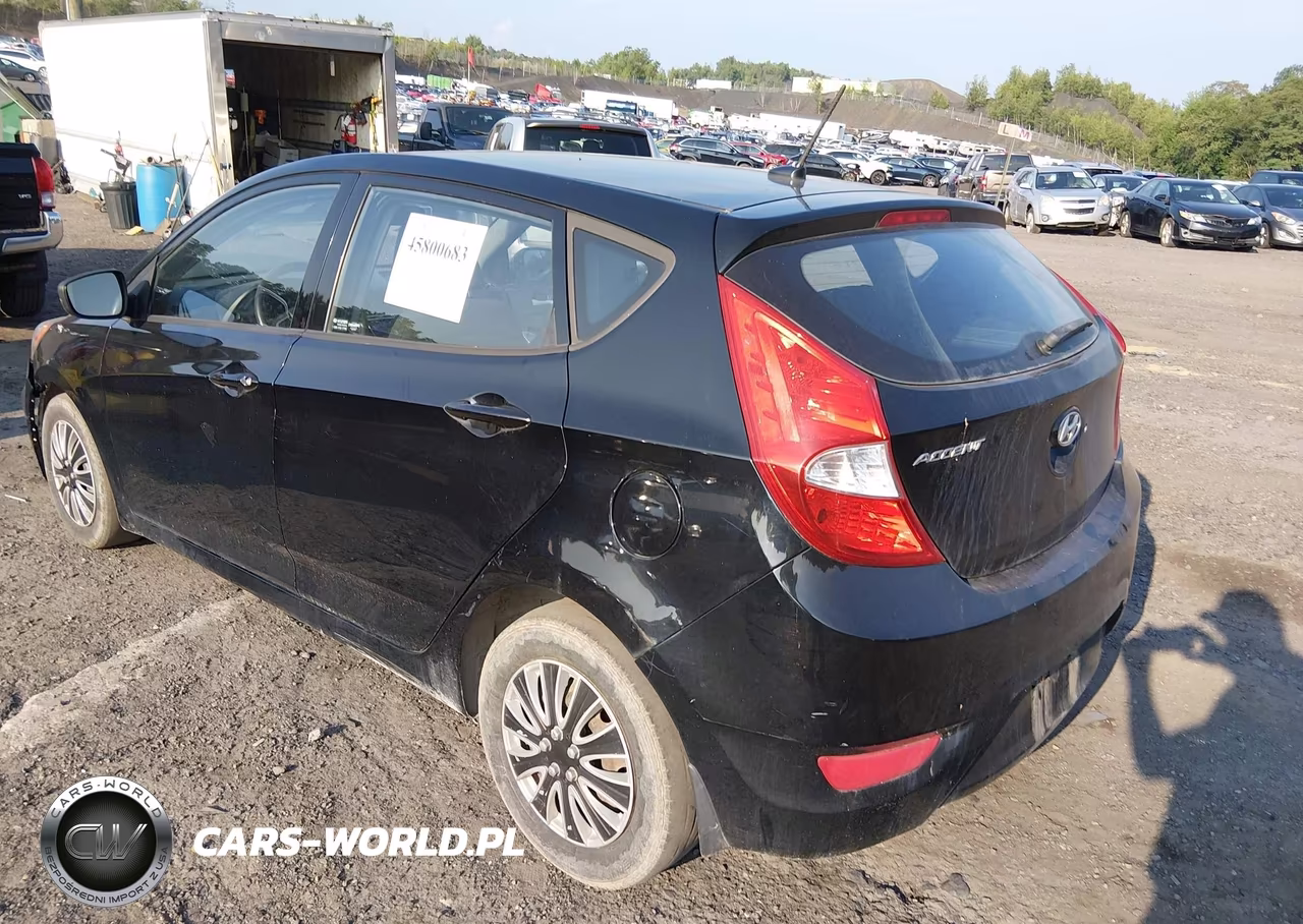 2013 Hyundai Accent Gs VIN:KMHCT5AE1DU116314 - 3