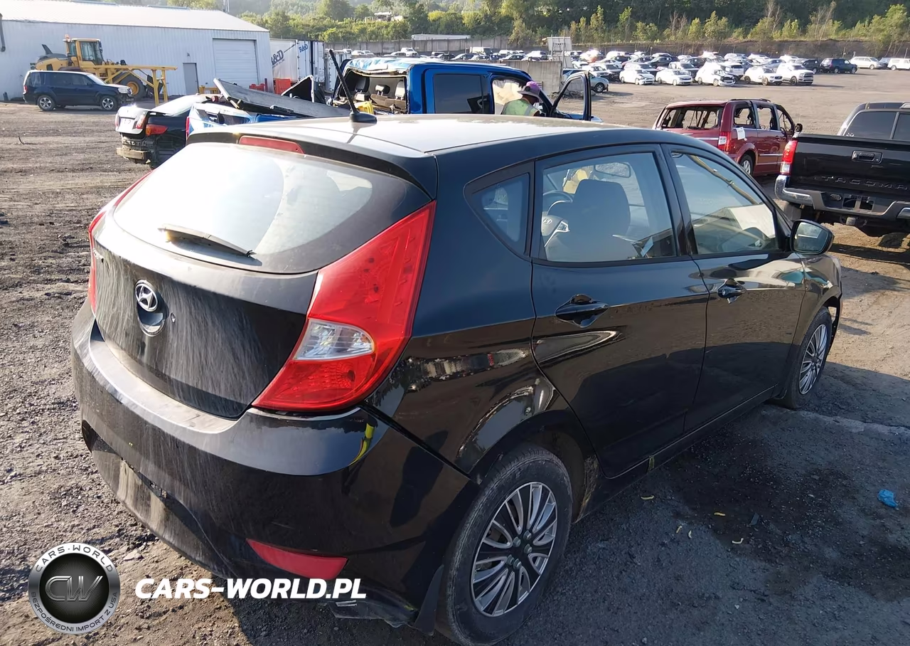2013 Hyundai Accent Gs VIN:KMHCT5AE1DU116314 - 4