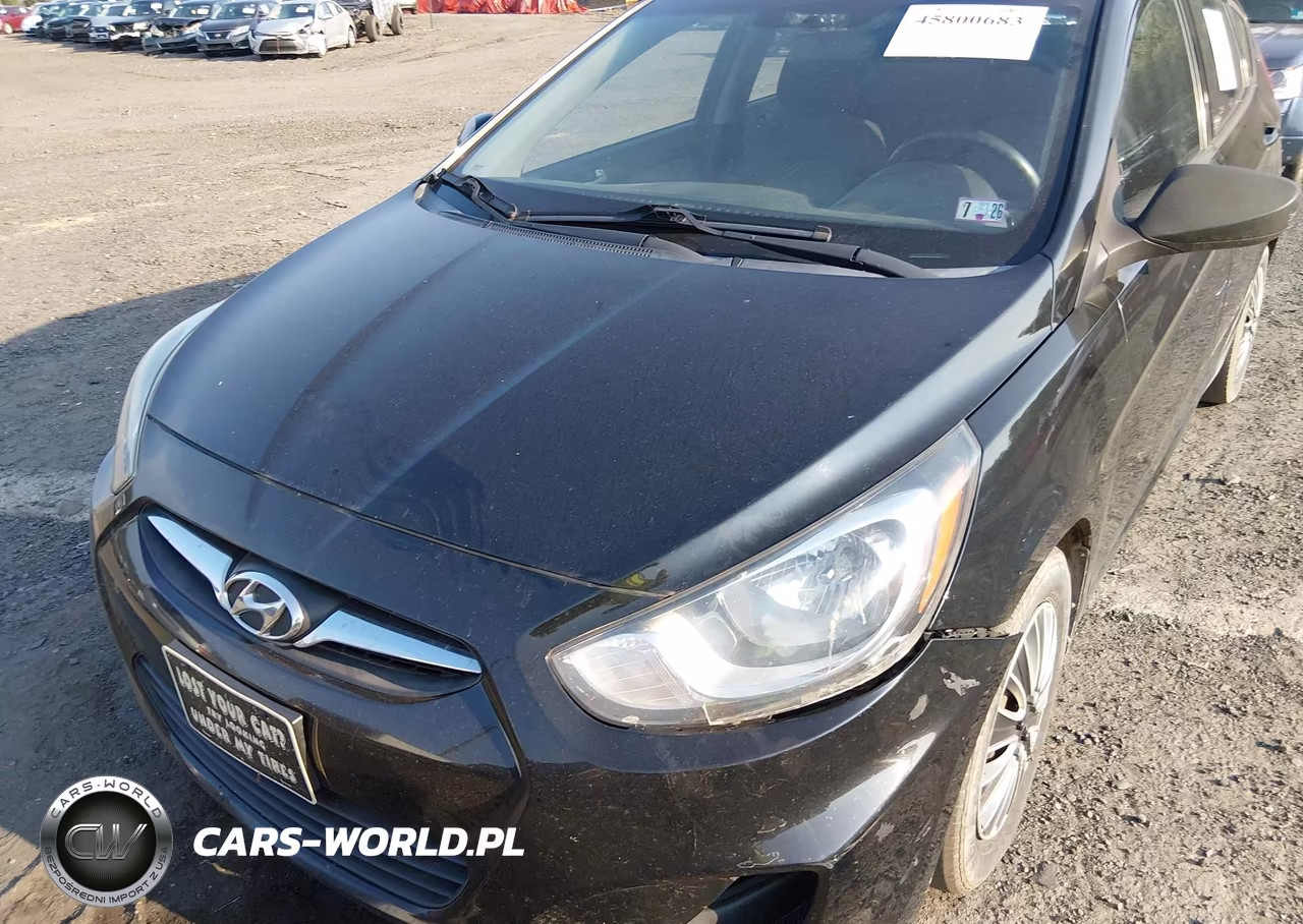 2013 Hyundai Accent Gs VIN:KMHCT5AE1DU116314 - 6