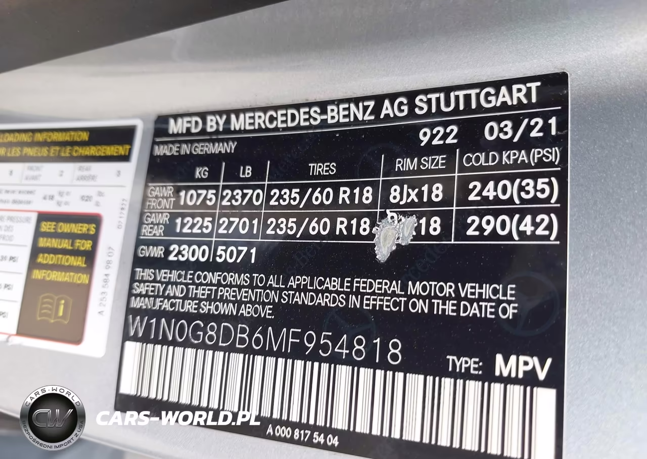 2021 Mercedes-Benz Glc 300 Suv VIN:W1N0G8DB6MF954818 - 9