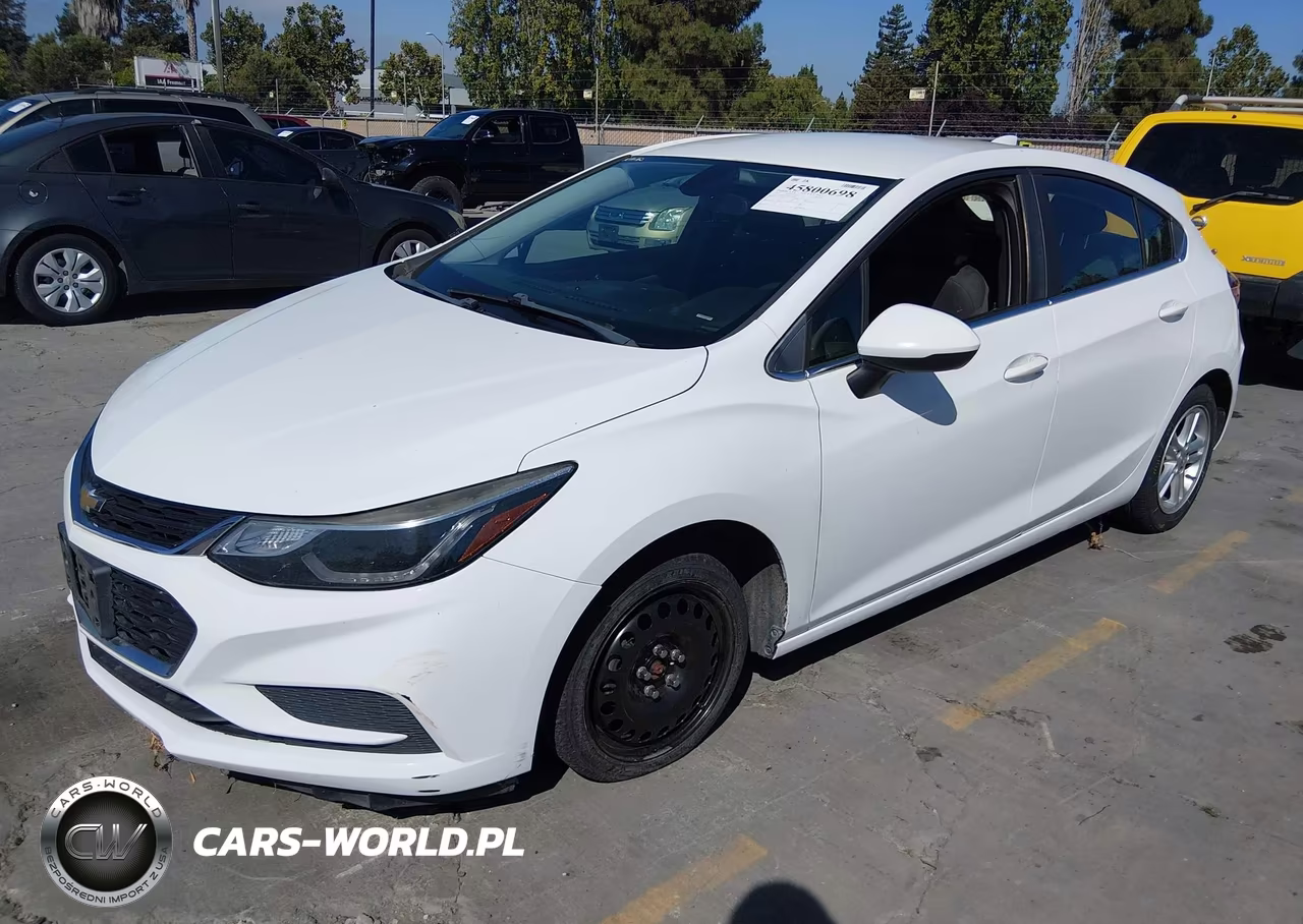2017 Chevrolet Cruze Lt Auto VIN:3G1BE6SM4HS574384 - 2