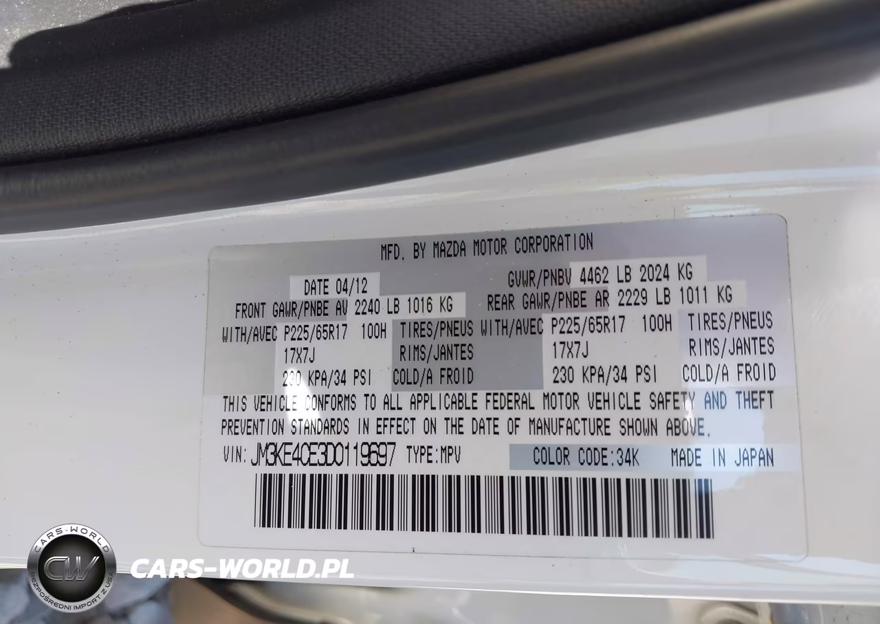 2013 Mazda Cx-5 Touring VIN:JM3KE4CE3D0119697 - 9