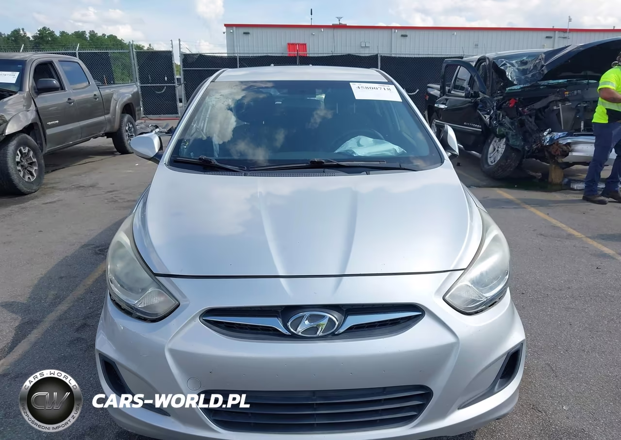 2012 Hyundai Accent Gs VIN:KMHCT5AEXCU057617 - 12