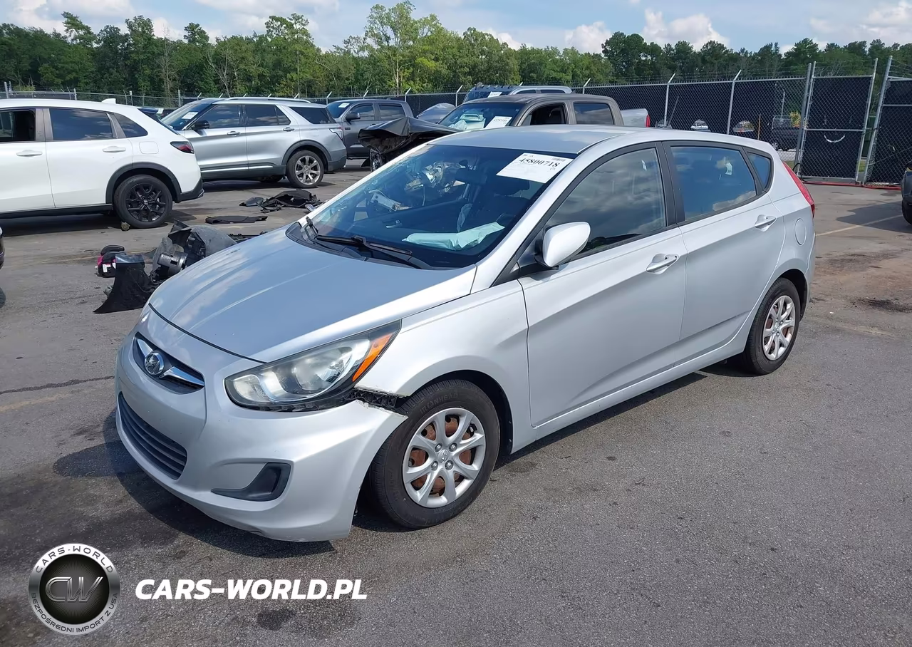 2012 Hyundai Accent Gs VIN:KMHCT5AEXCU057617 - 2