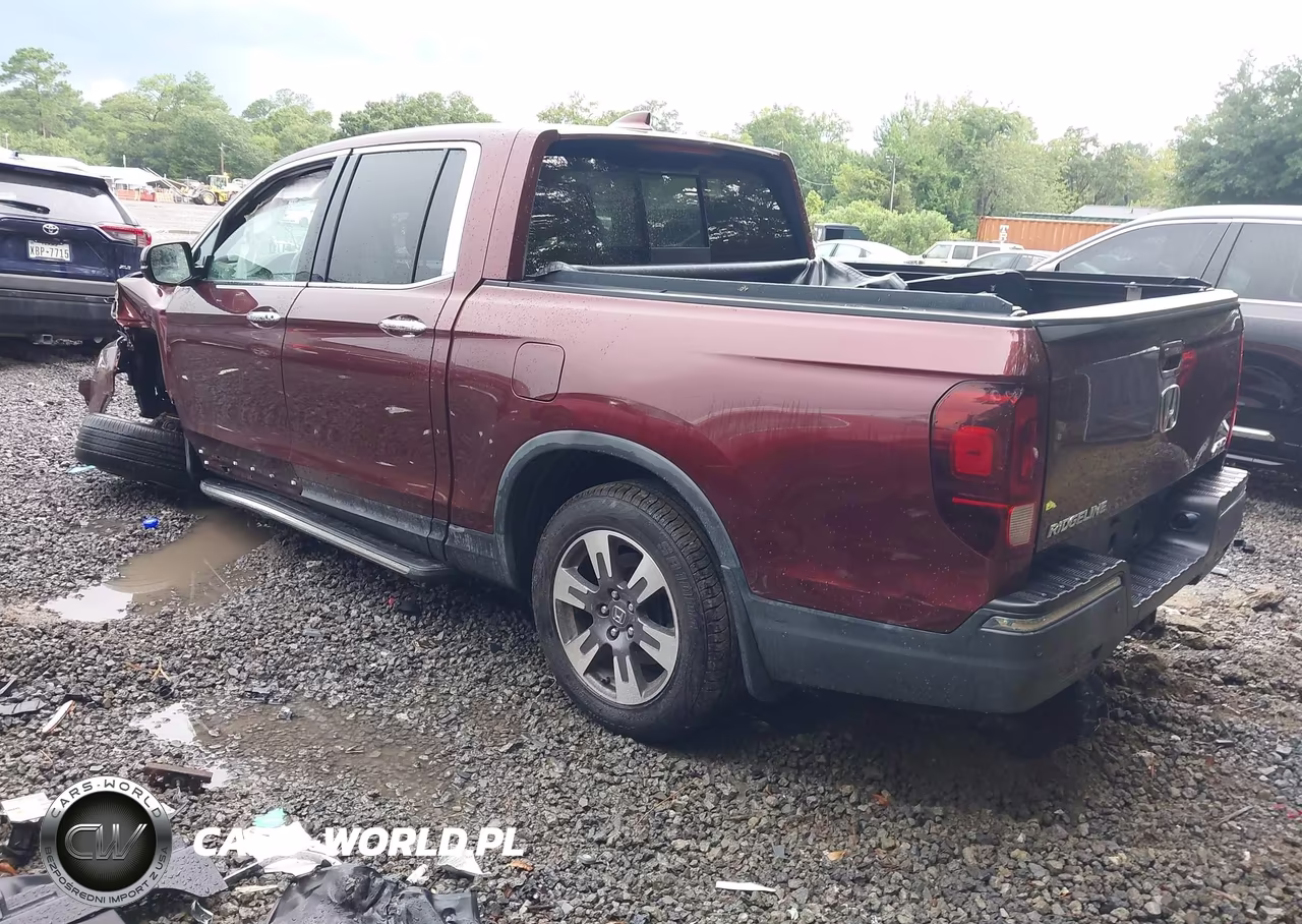 2017 Honda Ridgeline Rtl-E VIN:5FPYK3F70HB037976 - 3