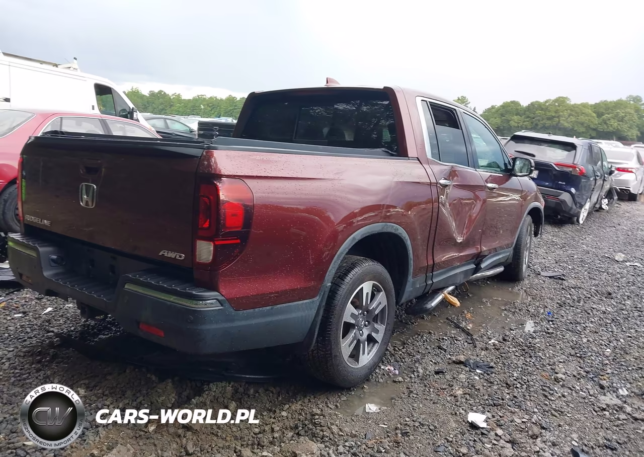 2017 Honda Ridgeline Rtl-E VIN:5FPYK3F70HB037976 - 4
