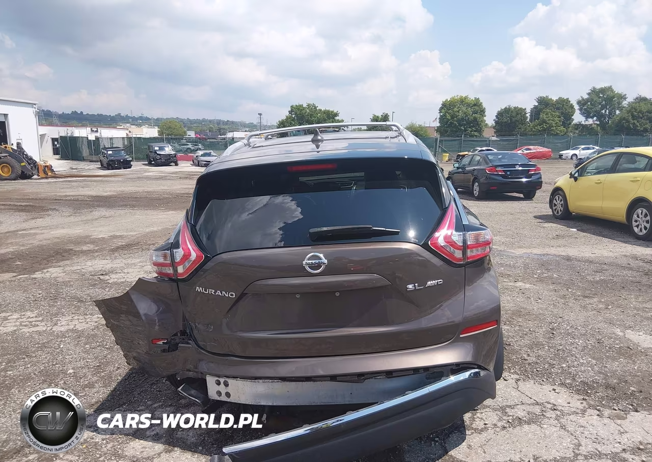 2016 Nissan Murano Sl VIN:5N1AZ2MH1GN144395 - 16