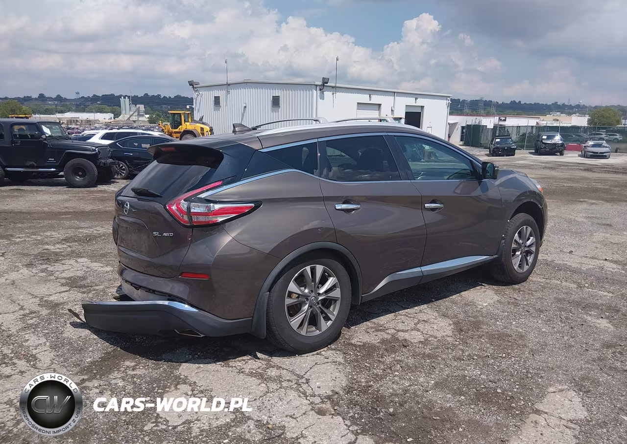 2016 Nissan Murano Sl VIN:5N1AZ2MH1GN144395 - 4