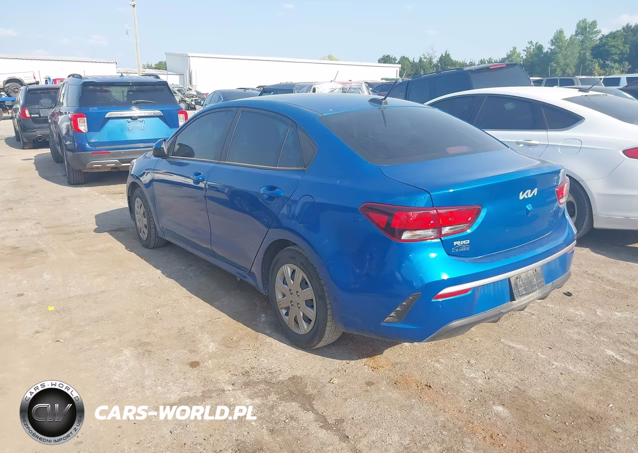 2022 Kia Rio S VIN:3KPA24AD8NE507573 - 3