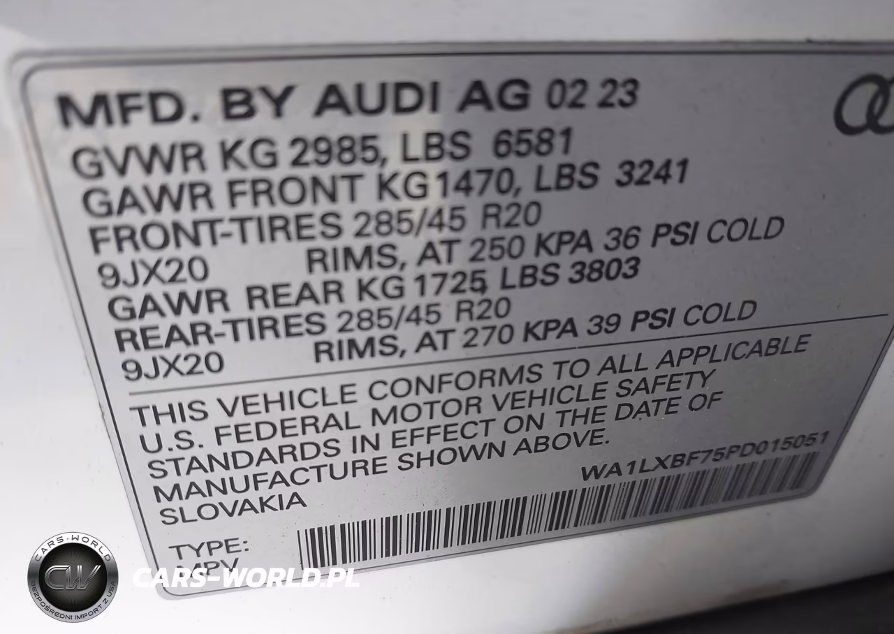 2023 Audi Q7 Premium Plus VIN:WA1LXBF75PD015051 - 9