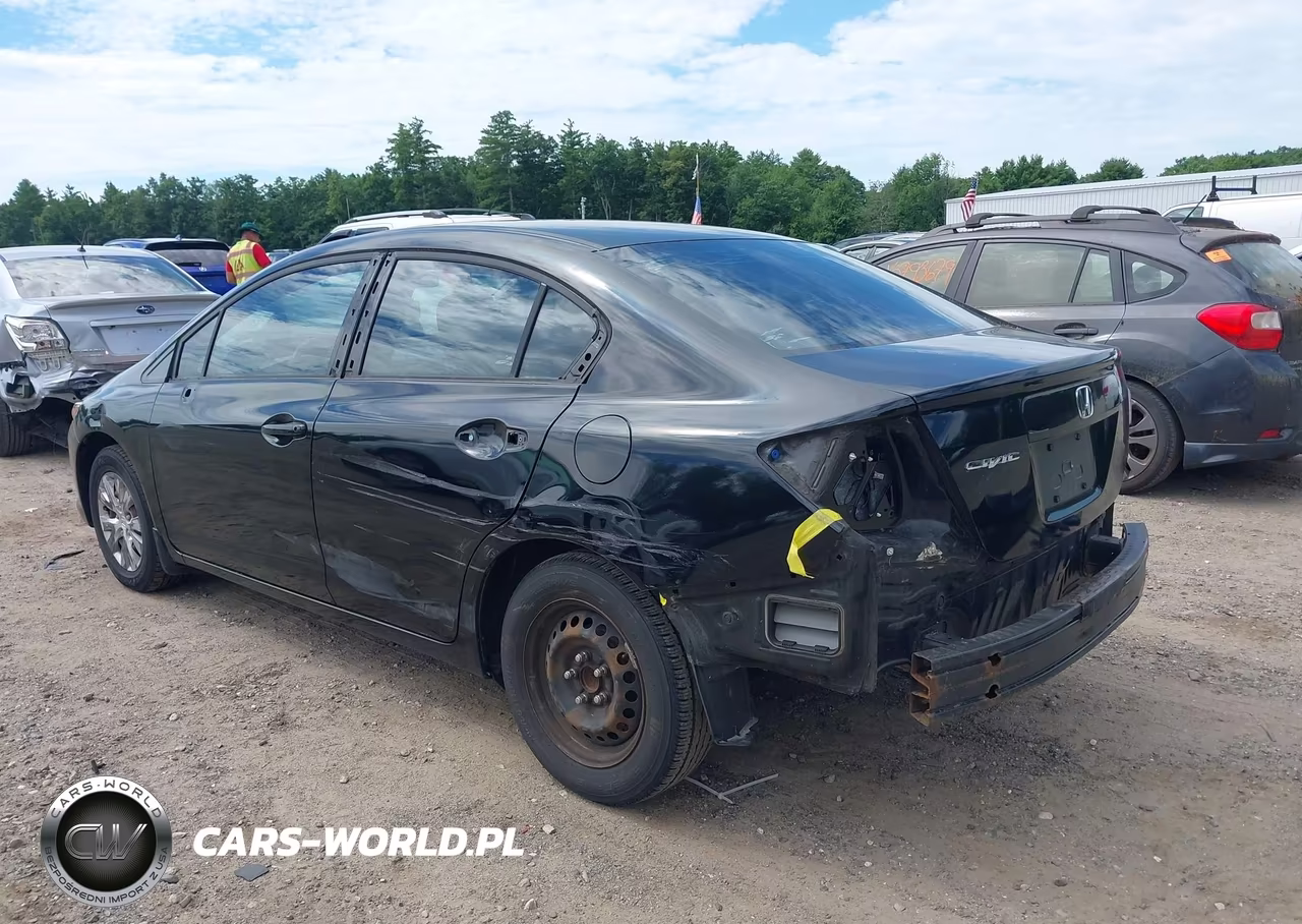 2012 Honda Civic Lx VIN:2HGFB2F53CH581904 - 6