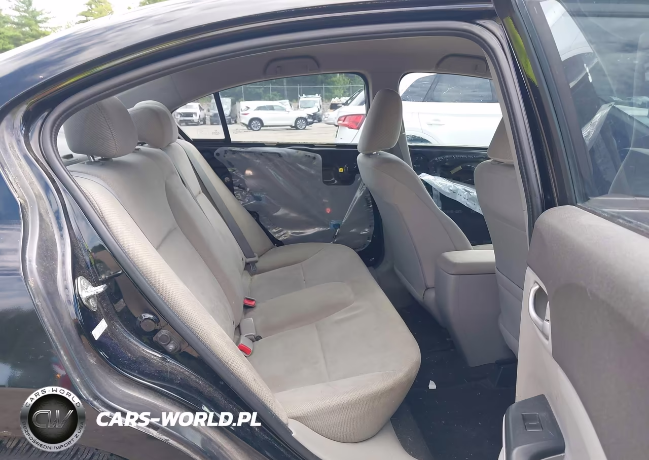 2012 Honda Civic Lx VIN:2HGFB2F53CH581904 - 8