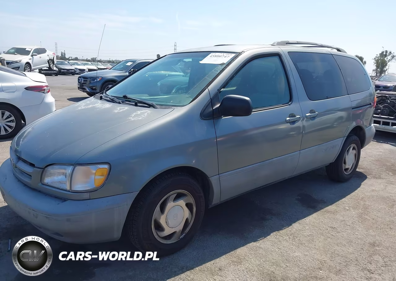 1999 Toyota Sienna Le VIN:4T3ZF13C5XU127396 - 2