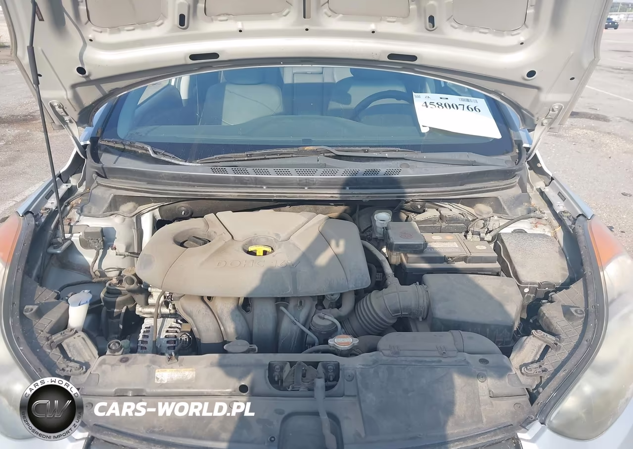 2013 Hyundai Elantra Limited VIN:5NPDH4AE5DH160590 - 10