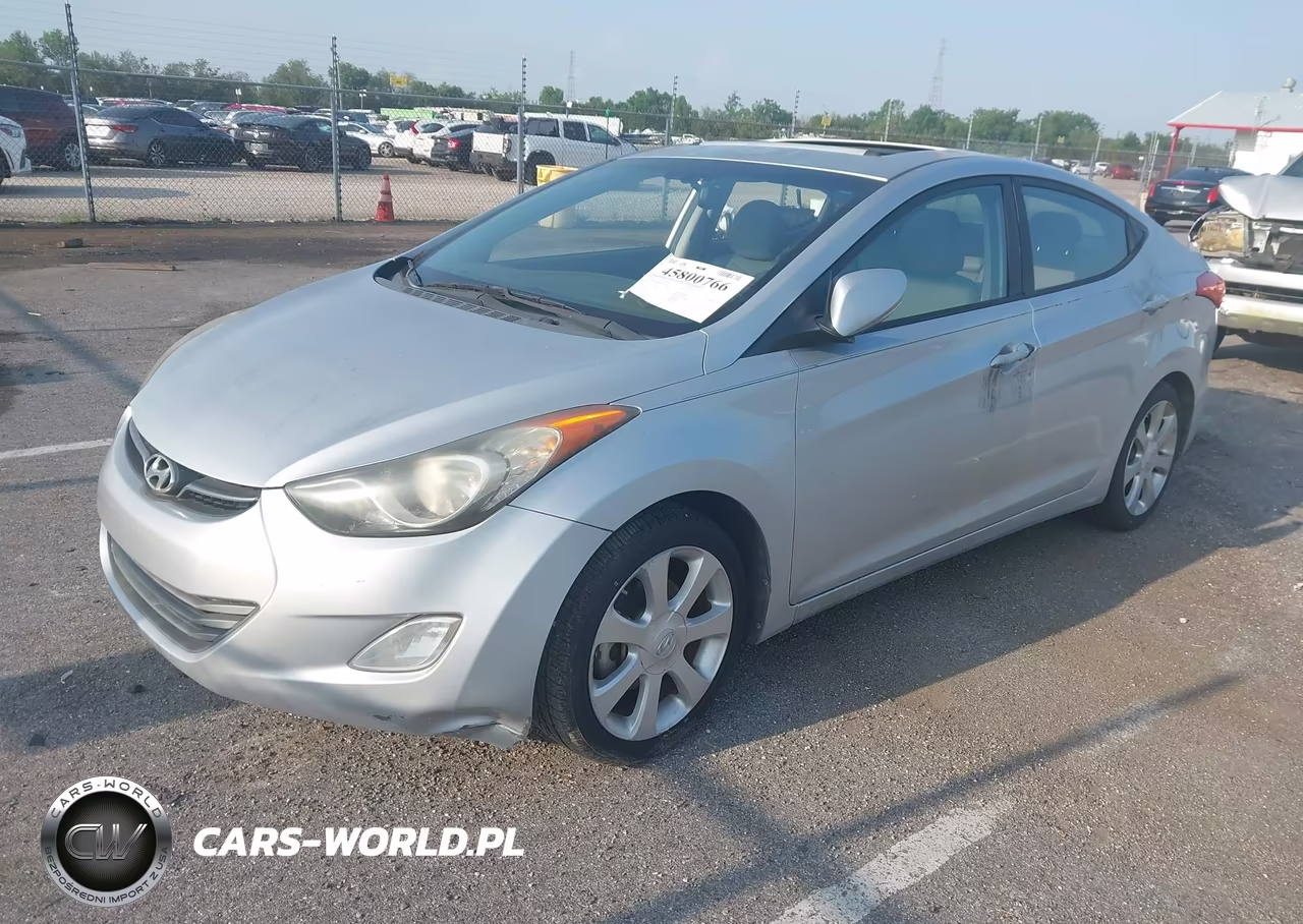 2013 Hyundai Elantra Limited VIN:5NPDH4AE5DH160590 - 2
