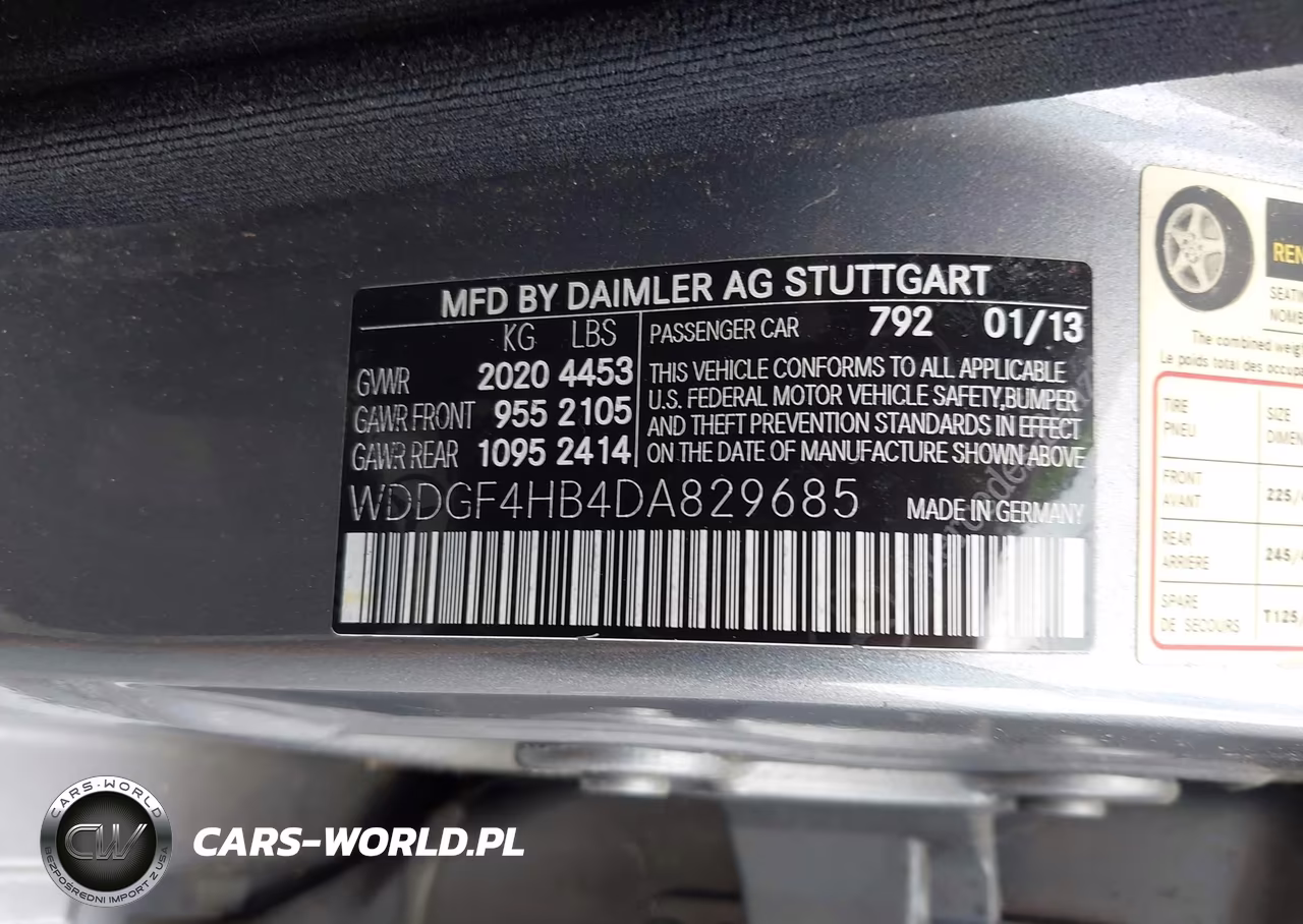 2013 Mercedes-Benz C 250 Sport VIN:WDDGF4HB4DA829685 - 9