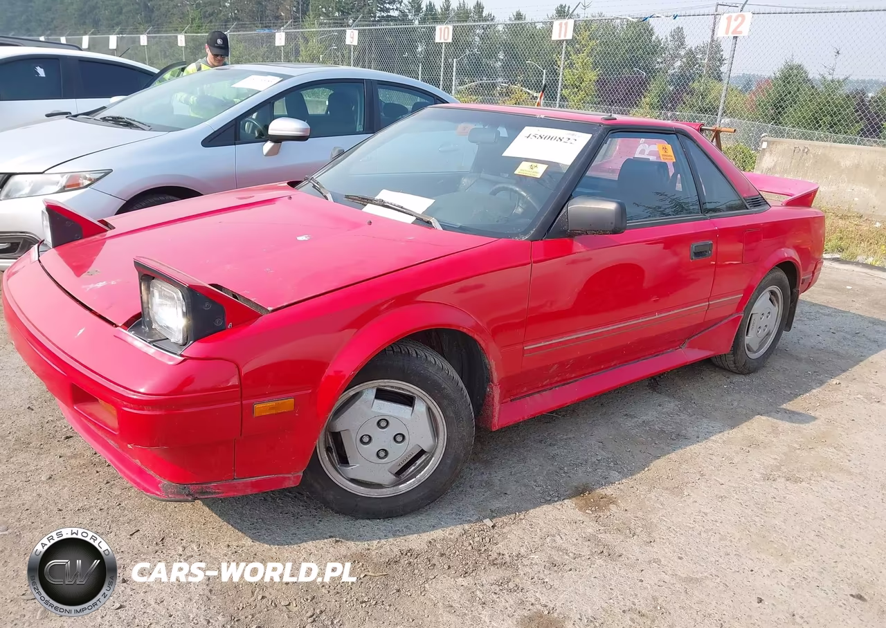 1986 Toyota Mr2 VIN:JT2AW15C6G0069015 - 2