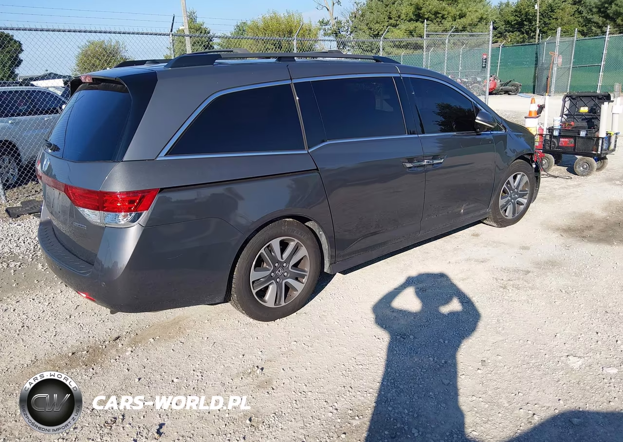 2016 Honda Odyssey Touring-Touring Elite VIN:5FNRL5H94GB043444 - 4