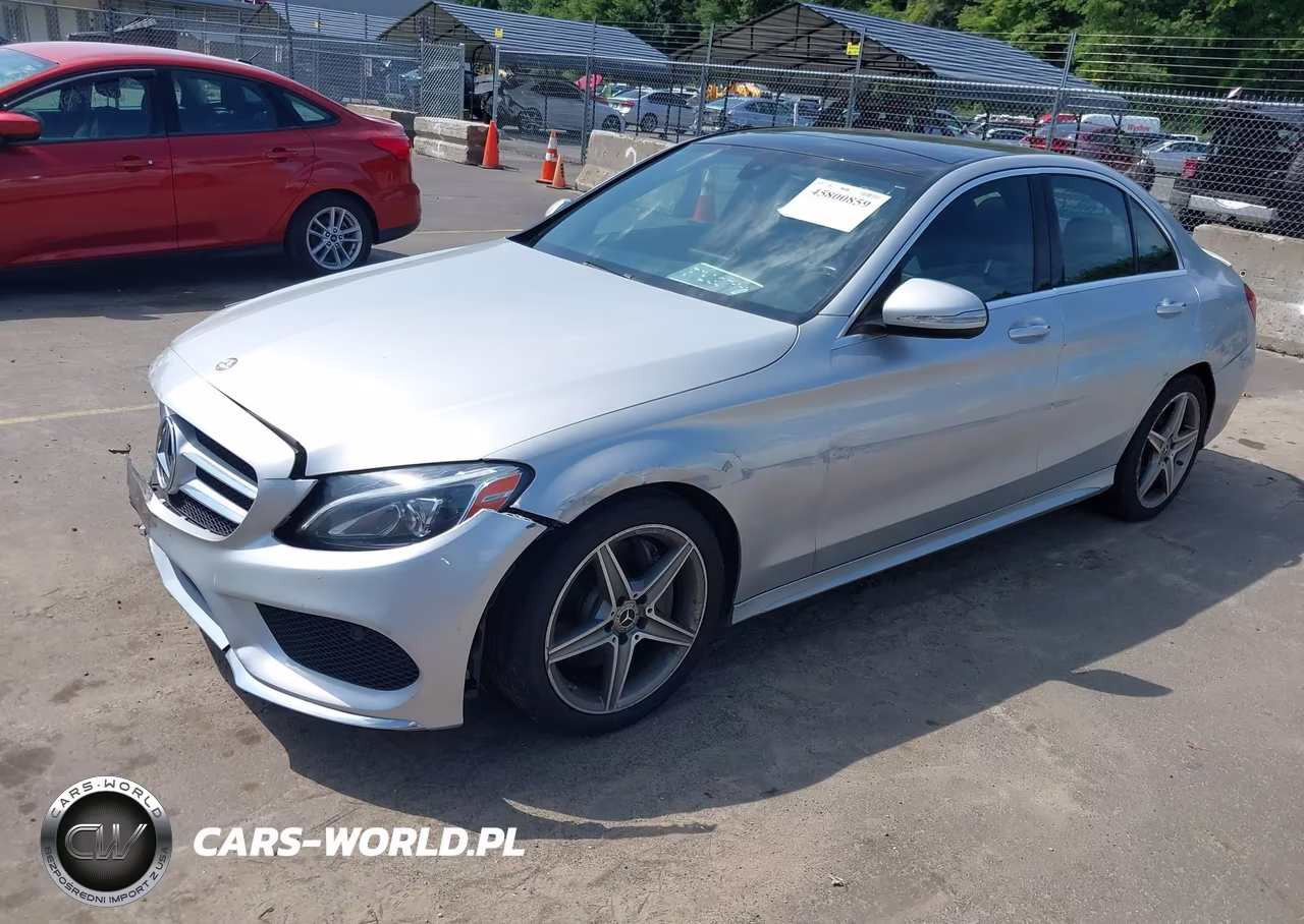 2015 Mercedes-Benz C 300 Sport 4Matic VIN:55SWF4KB5FU060069 - 2