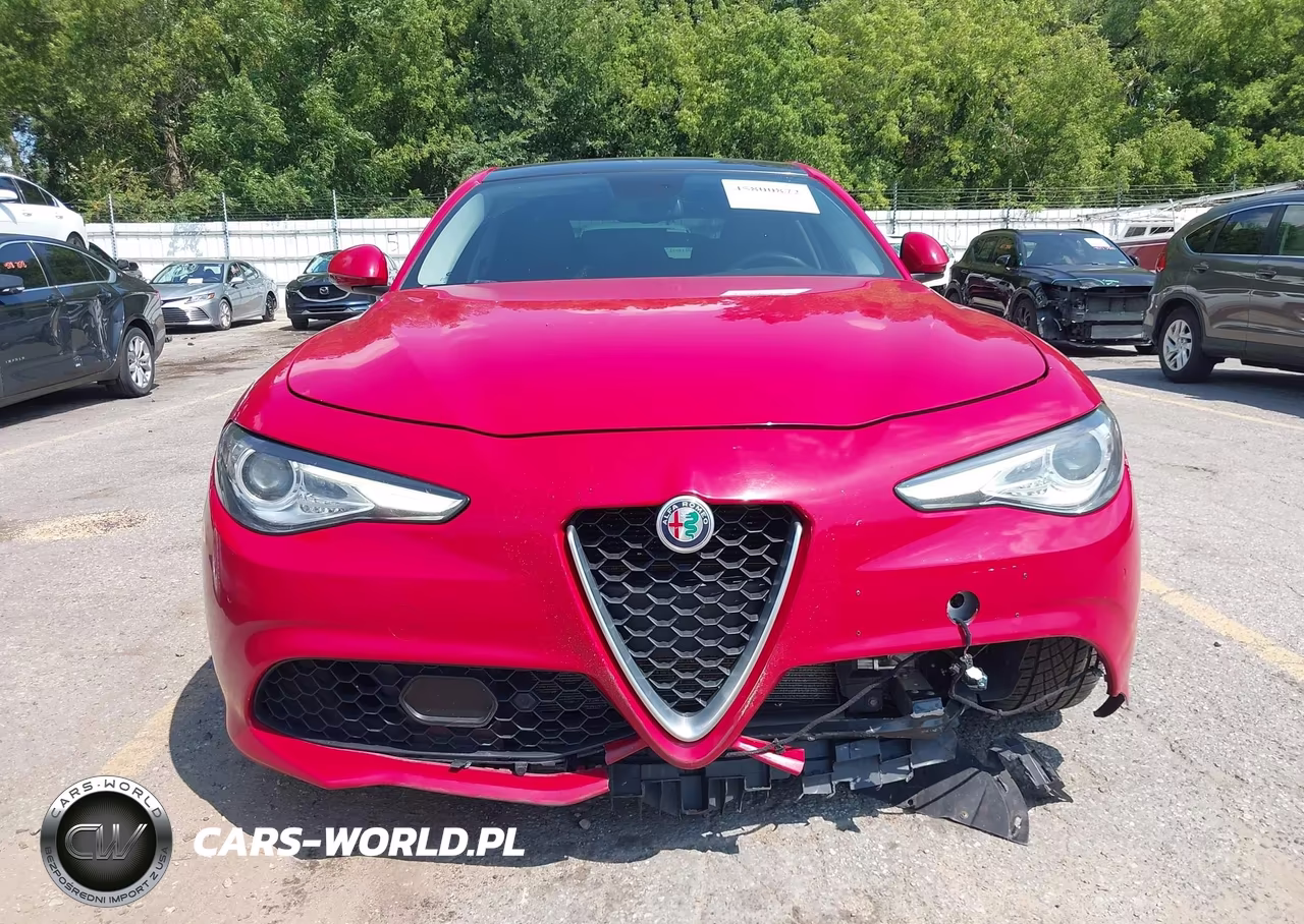 2018 Alfa Romeo Giulia Ti Sport Awd VIN:ZARFAEEN1J7582486 - 12