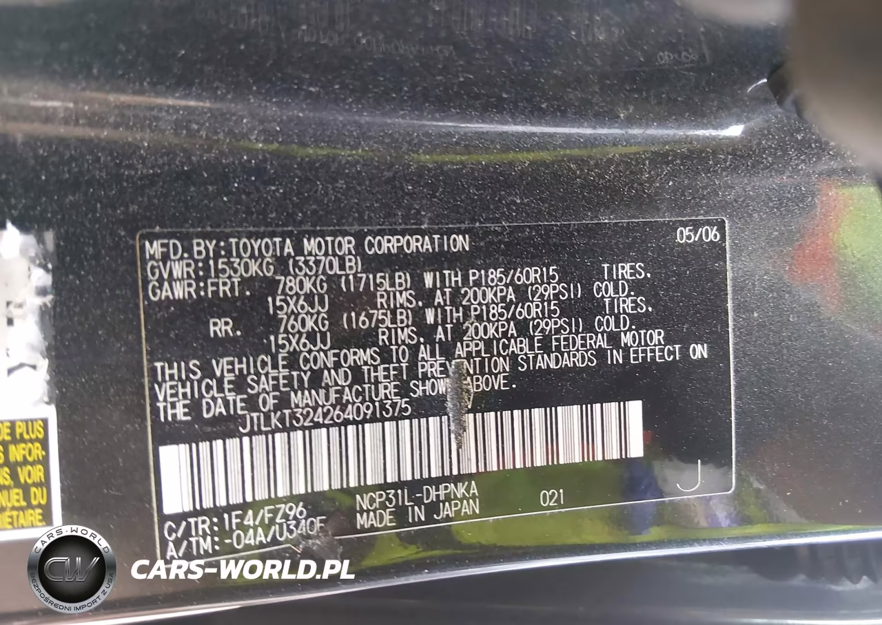 2006 Scion Xb VIN:JTLKT324264091375 - 9