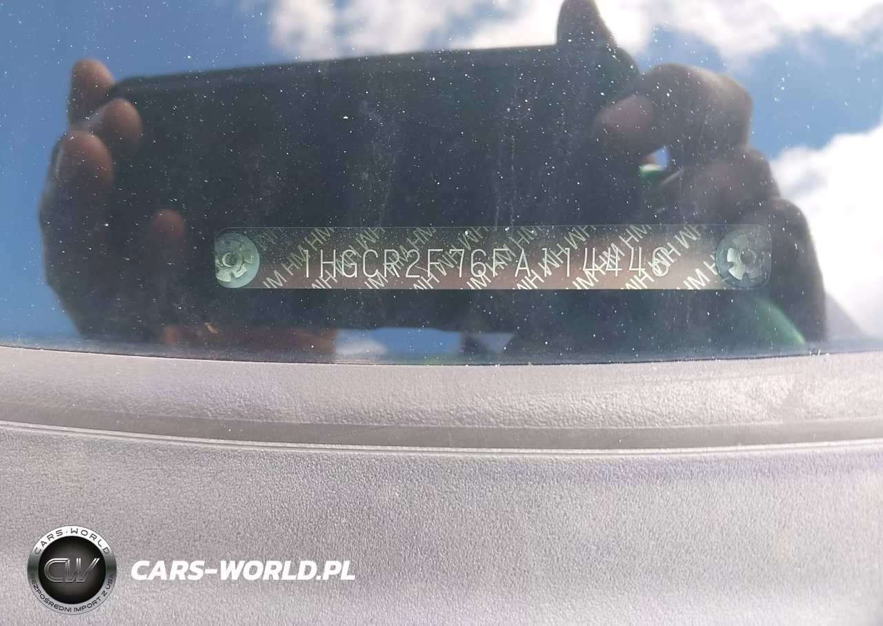 2015 Honda Accord Ex VIN:1HGCR2F76FA114446 - 9