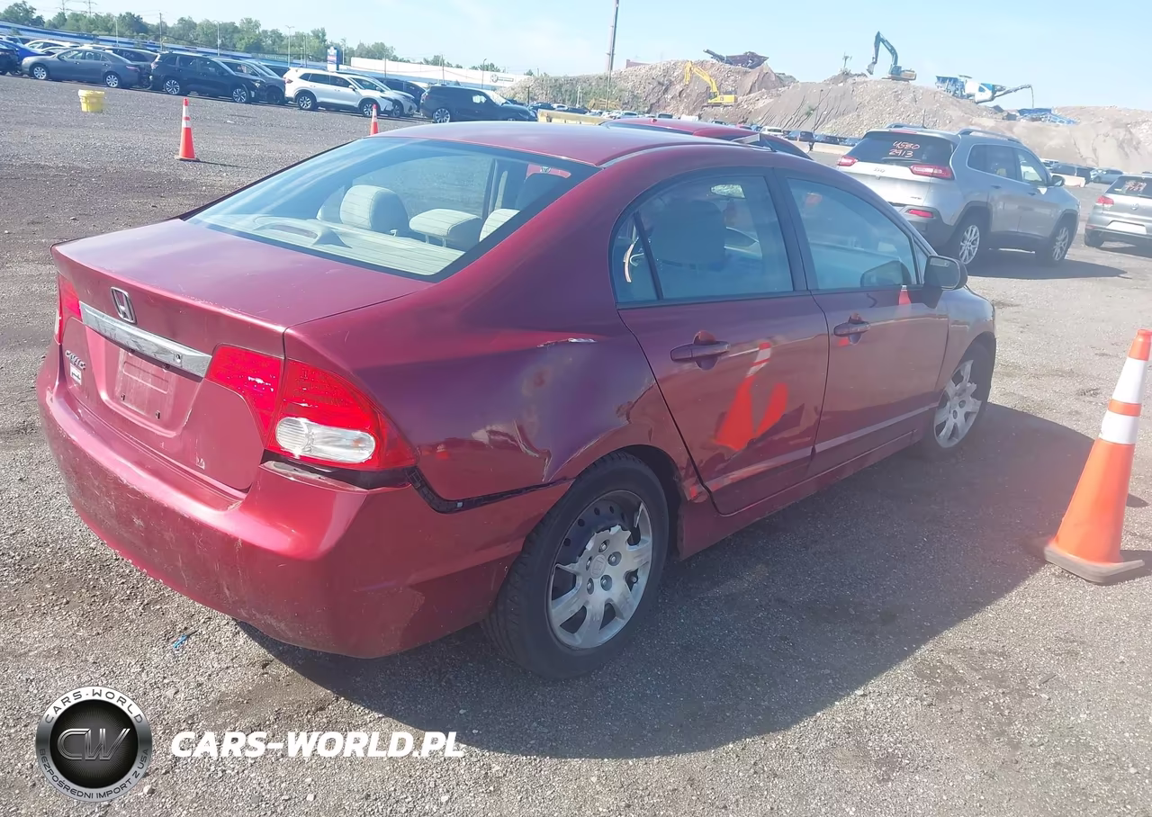 2011 Honda Civic Lx VIN:2HGFA1F58BH540289 - 4