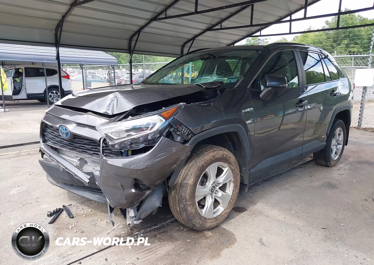 2021 Toyota Rav4 Hybrid Xle VIN:4T3RWRFV1MU030347 - 2