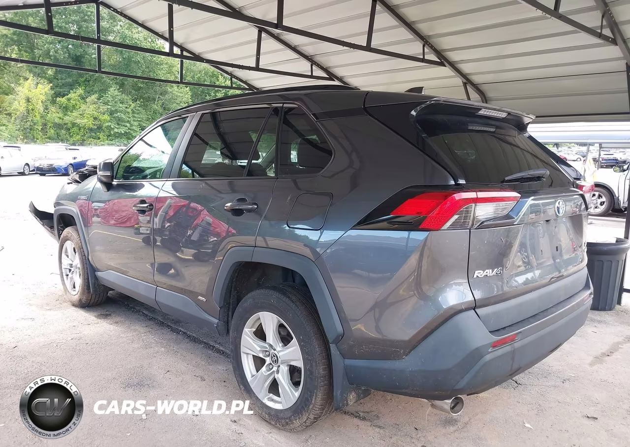 2021 Toyota Rav4 Hybrid Xle VIN:4T3RWRFV1MU030347 - 3