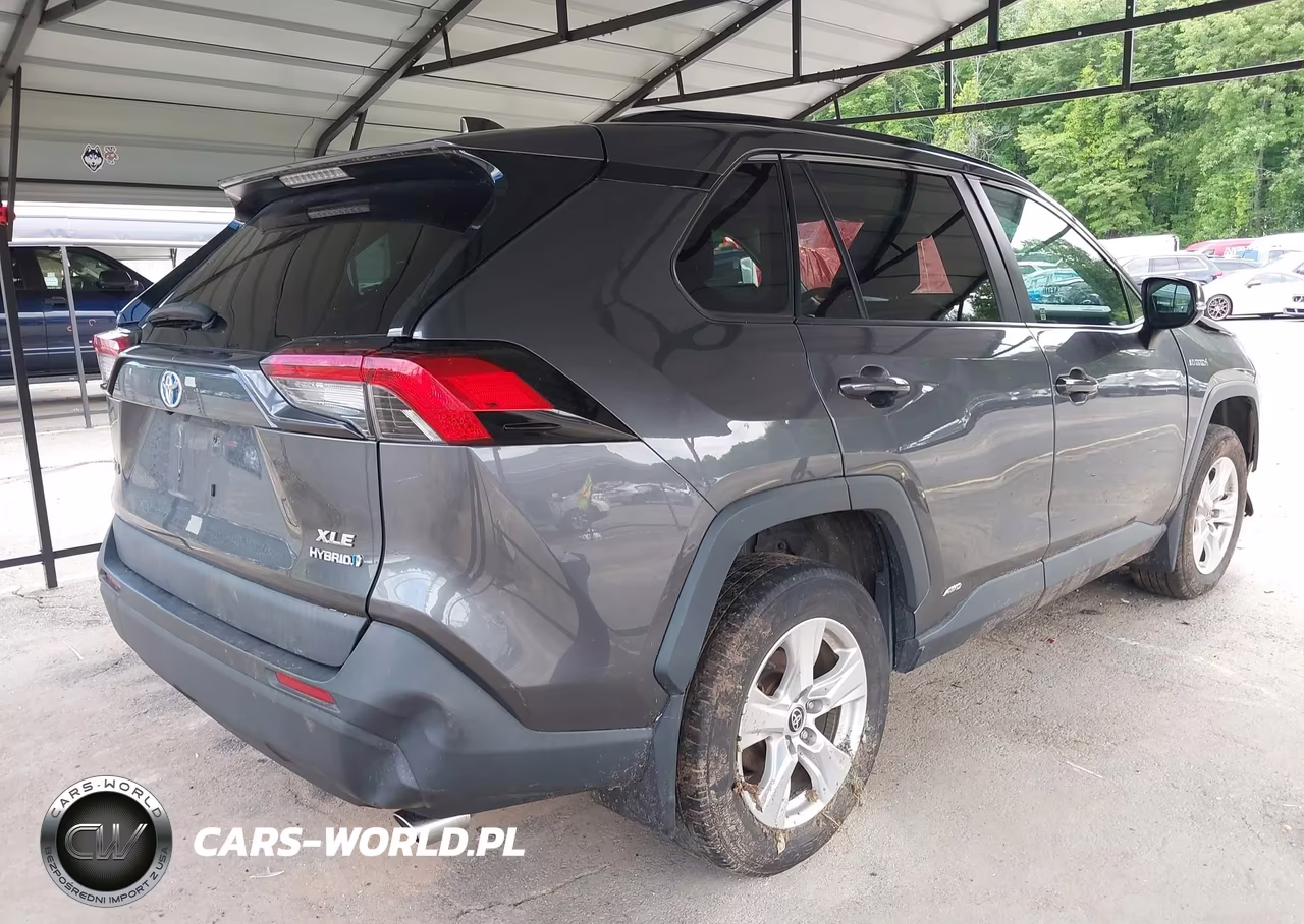 2021 Toyota Rav4 Hybrid Xle VIN:4T3RWRFV1MU030347 - 4