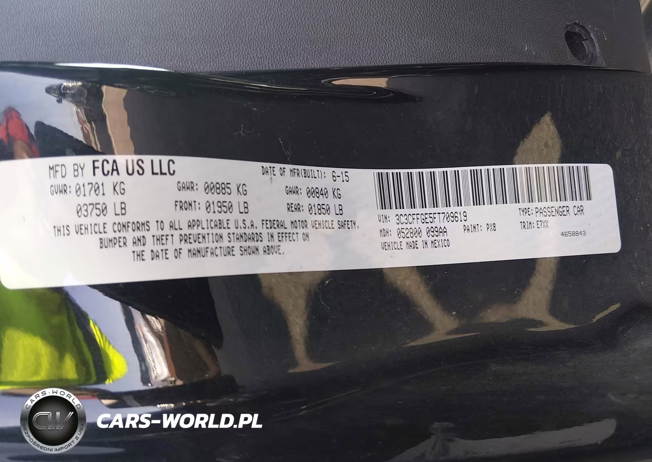 2015 Fiat 500L Trekking-Urbana Trekking VIN:3C3CFFGE5FT709619 - 9