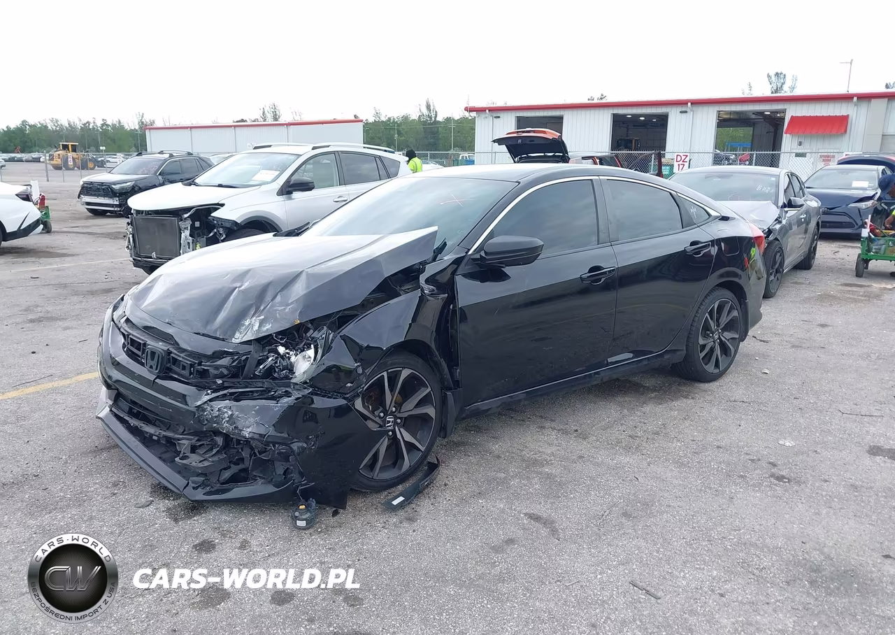 2020 Honda Civic Sport VIN:2HGFC2F89LH523125 - 2