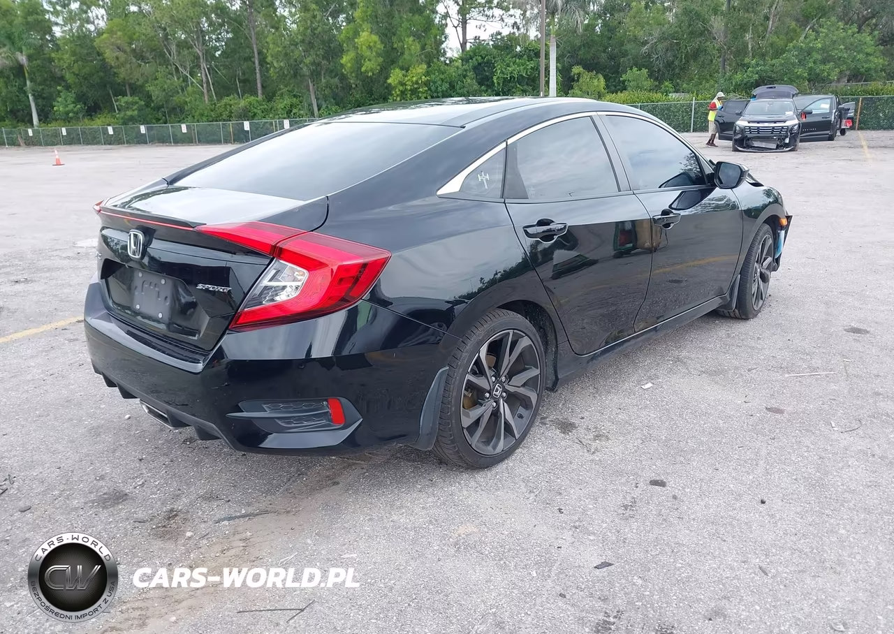 2020 Honda Civic Sport VIN:2HGFC2F89LH523125 - 4