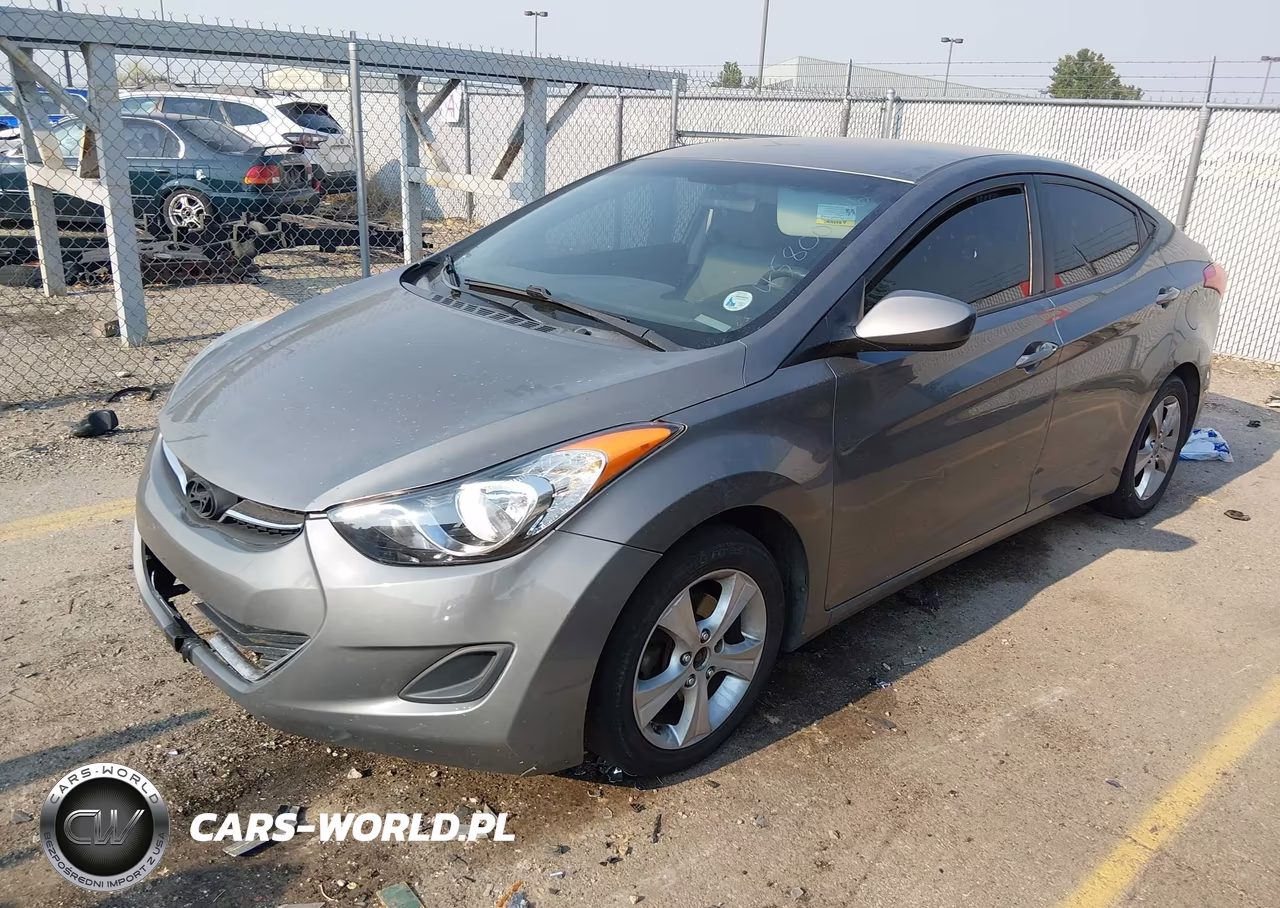 2013 Hyundai Elantra Gls VIN:5NPDH4AE4DH160046 - 2