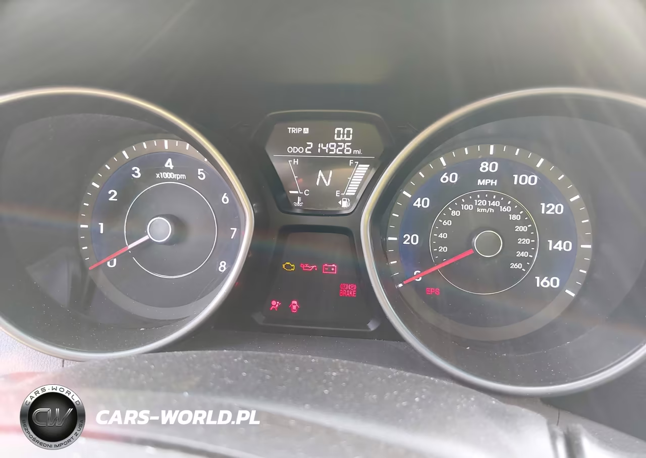 2013 Hyundai Elantra Gls VIN:5NPDH4AE4DH160046 - 7