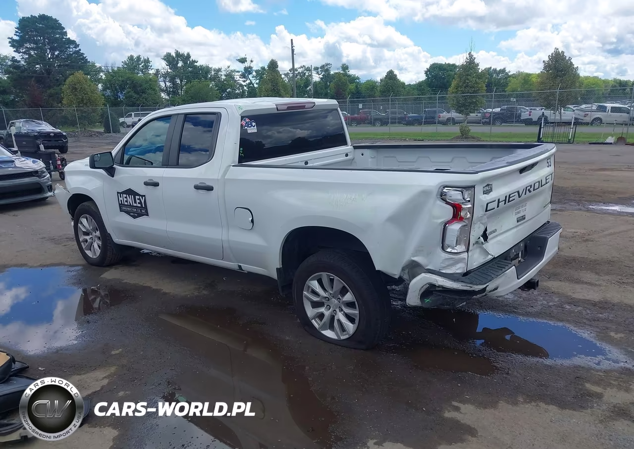 2022 Chevrolet Silverado 1500 Ltd 2Wd Standard Bed Custom VIN:1GCRWBEK0NZ173015 - 3