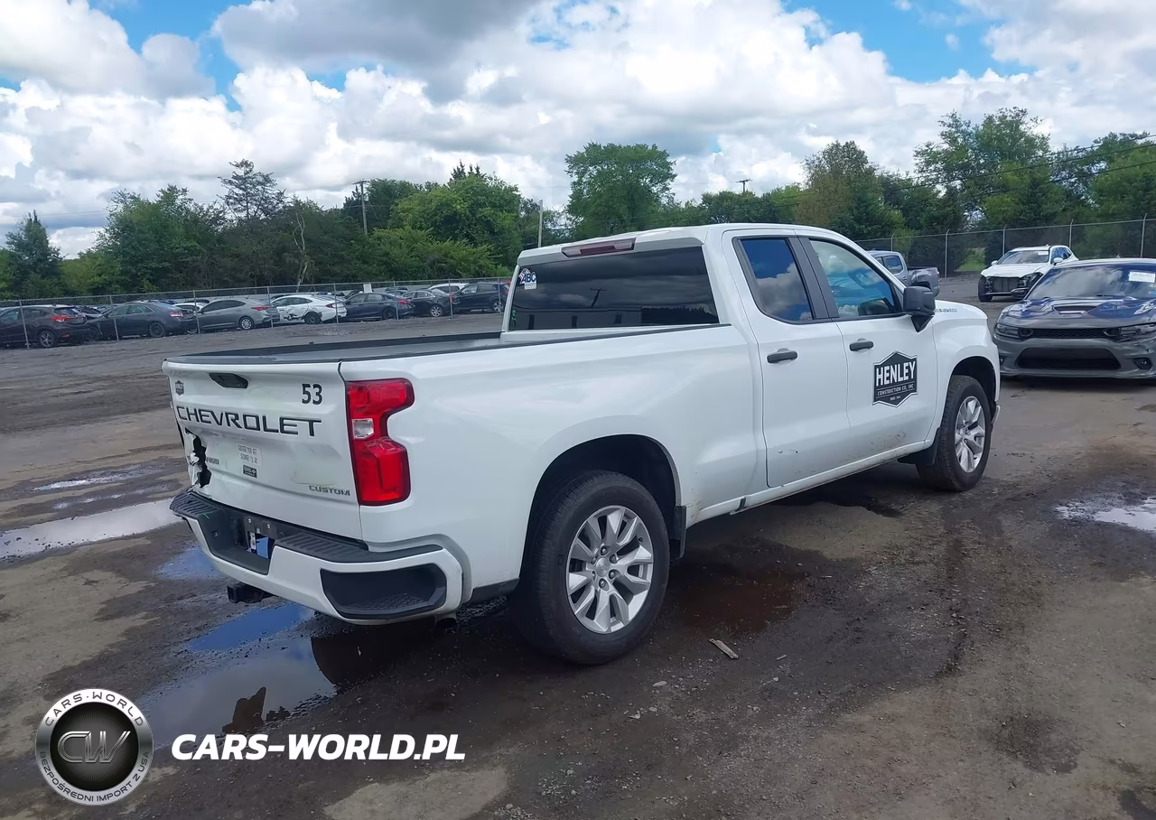 2022 Chevrolet Silverado 1500 Ltd 2Wd Standard Bed Custom VIN:1GCRWBEK0NZ173015 - 4