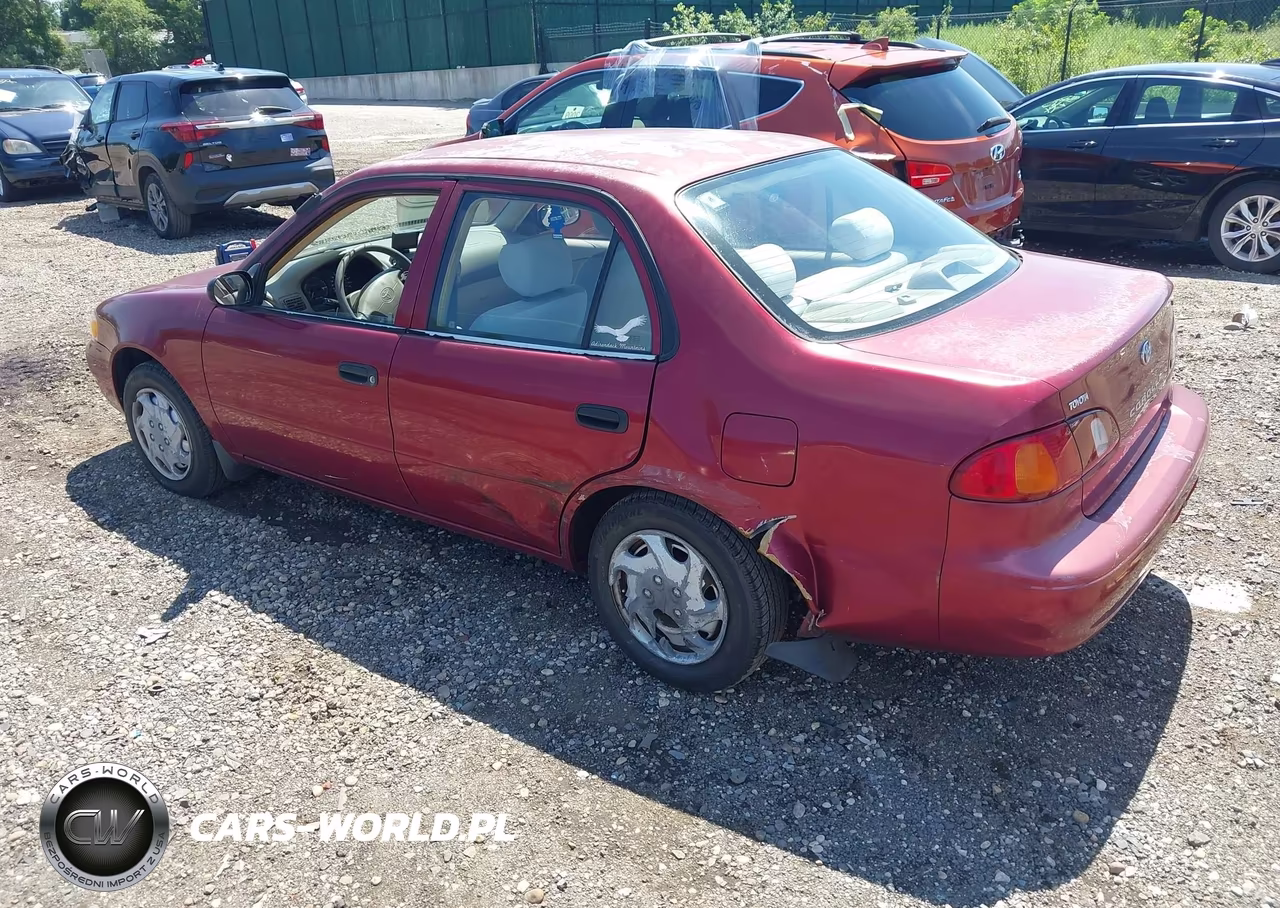 2000 Toyota Corolla Ve VIN:2T1BR12E9YC272674 - 3