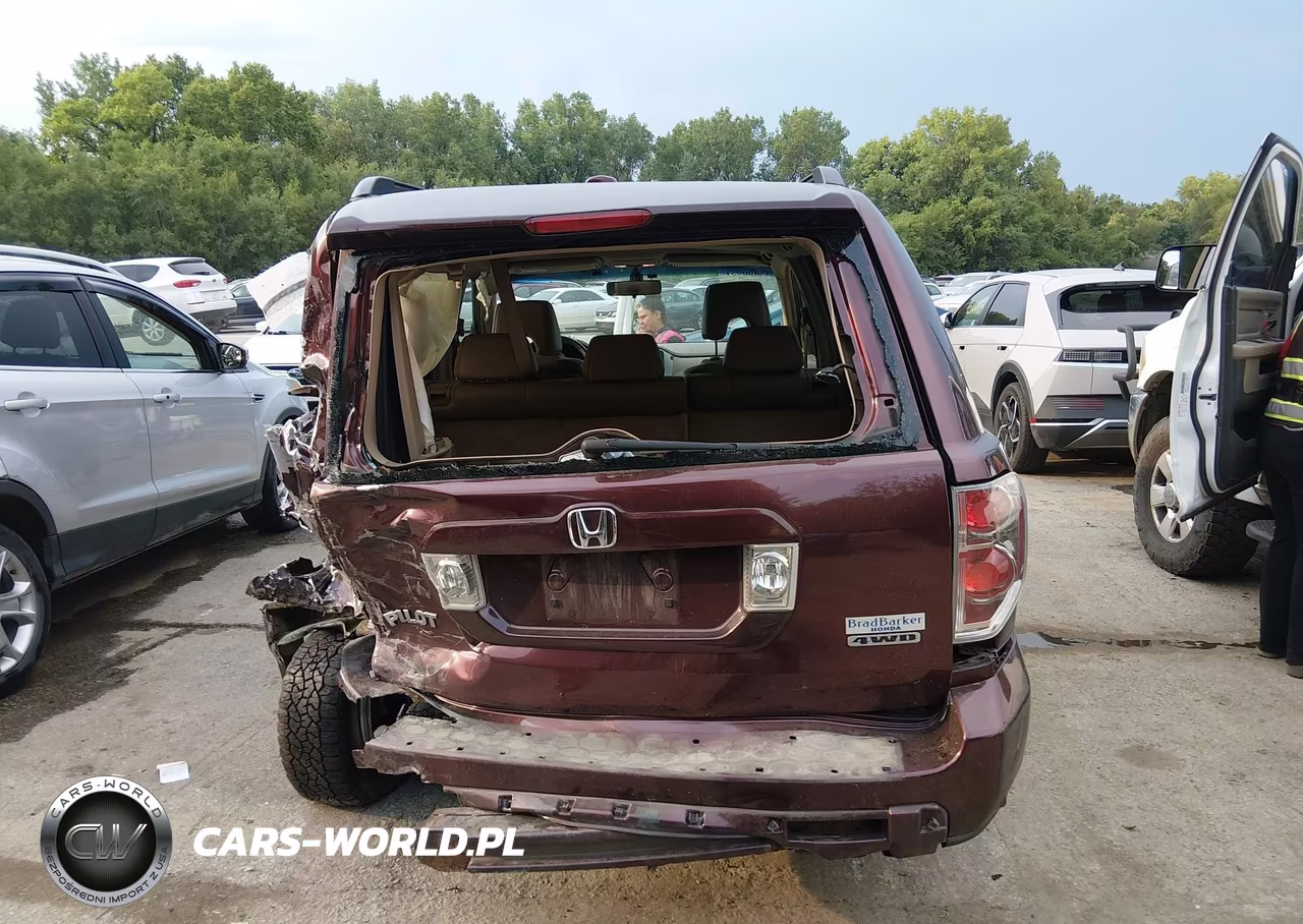 2008 Honda Pilot Ex-L VIN:5FNYF18568B039423 - 17
