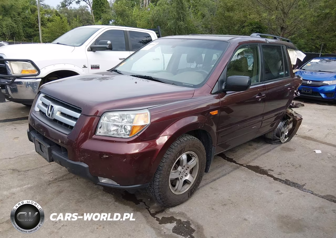 2008 Honda Pilot Ex-L VIN:5FNYF18568B039423 - 2