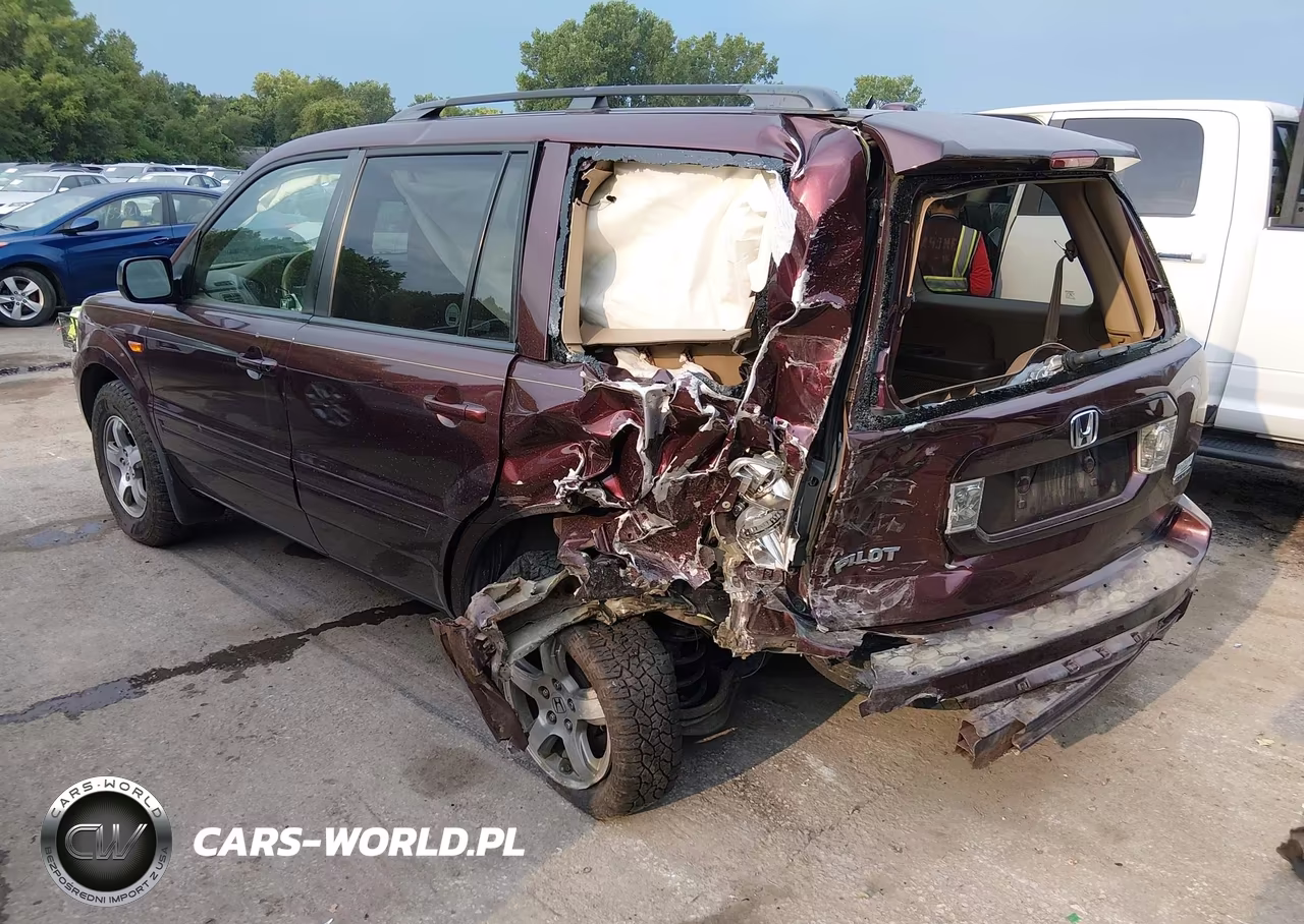 2008 Honda Pilot Ex-L VIN:5FNYF18568B039423 - 3