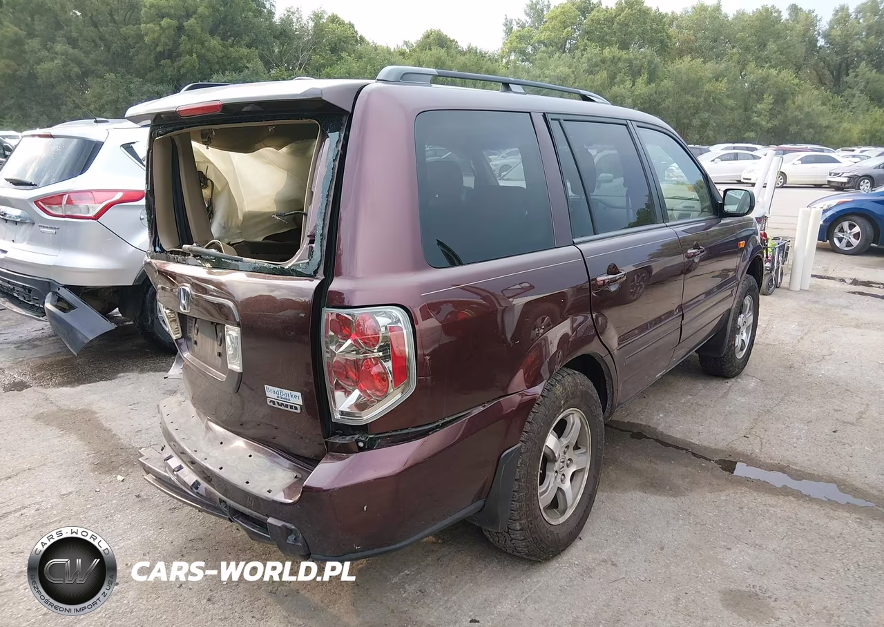 2008 Honda Pilot Ex-L VIN:5FNYF18568B039423 - 4
