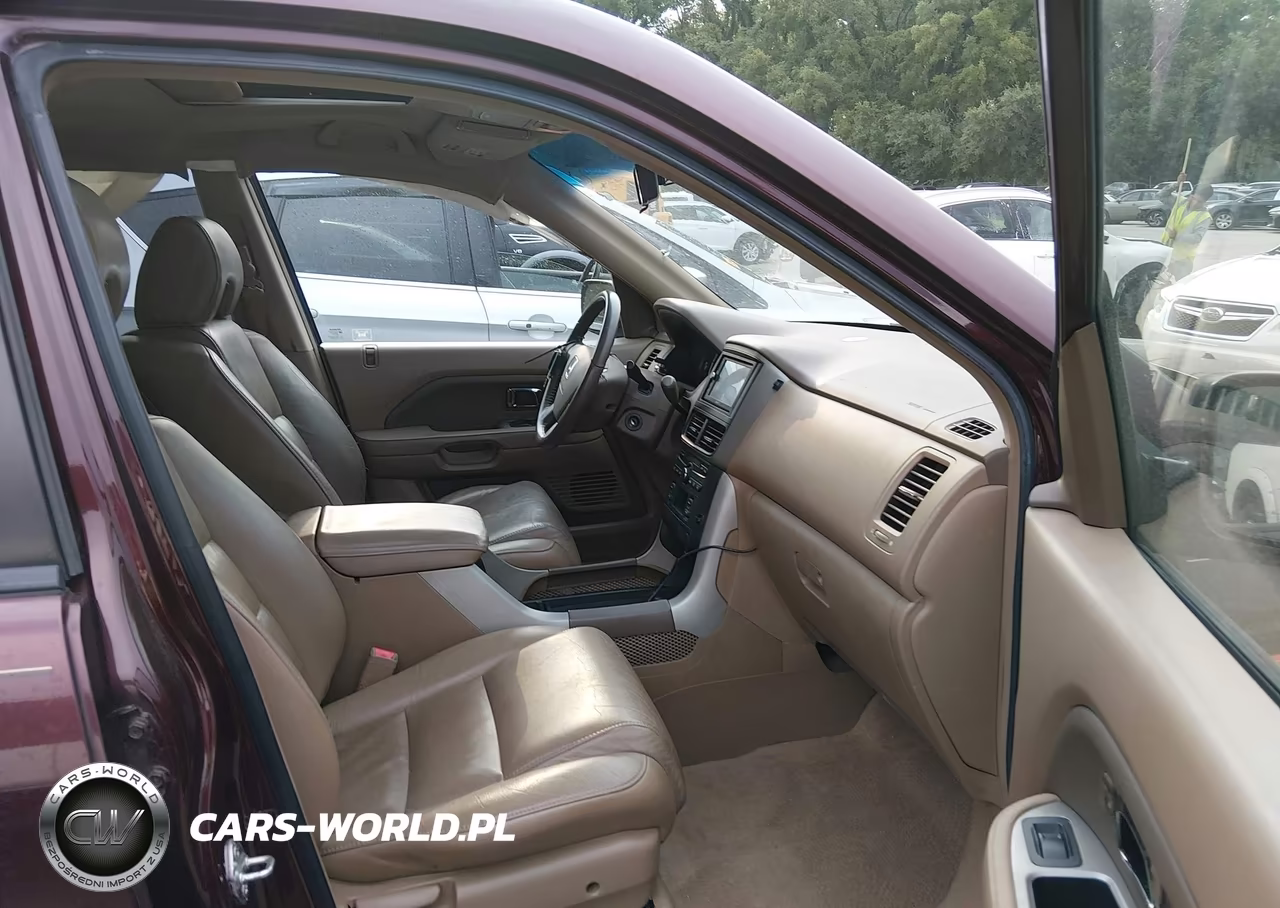 2008 Honda Pilot Ex-L VIN:5FNYF18568B039423 - 5