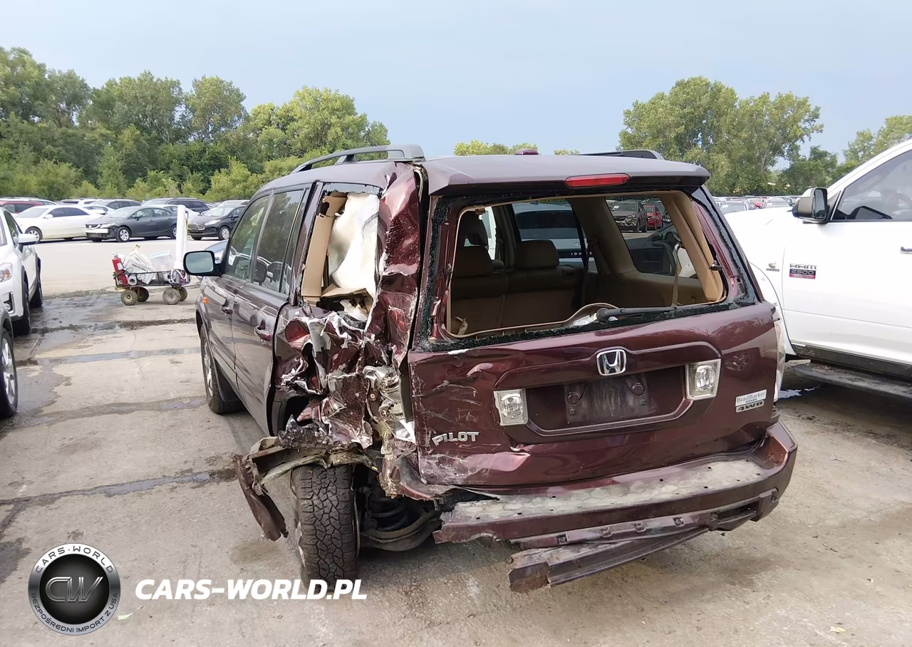 2008 Honda Pilot Ex-L VIN:5FNYF18568B039423 - 6
