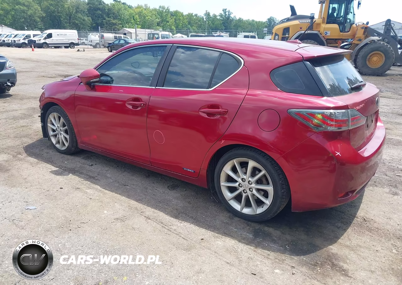 2012 Lexus Ct 200H Premium VIN:JTHKD5BH1C2060423 - 3