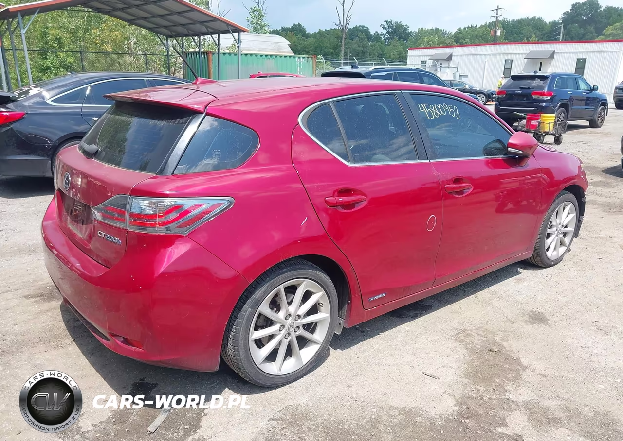 2012 Lexus Ct 200H Premium VIN:JTHKD5BH1C2060423 - 4